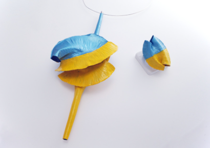 作品アクセサリー　ペンダント、ピアス